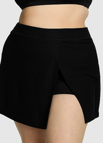 Черный демисезонный комплект (топ, юбка-шорты) Victoria's Secret