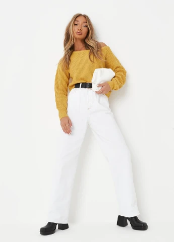 Гірчичний демісезонний джемпер джемпер Missguided