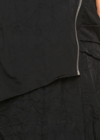 Черное кэжуал платье 2 Biz однотонное
