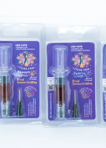 CBD заправка для электронной сигареты. 600mg CBD, 1ml. FX (252548756)