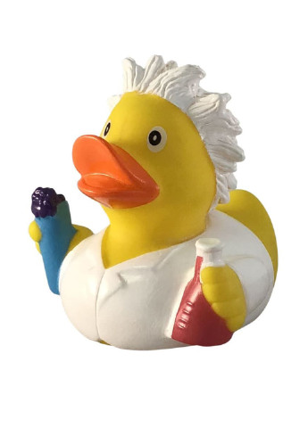 Іграшка для купання Качка Ейнштейн, 8,5x8,5x7,5 см Funny Ducks (250618844)