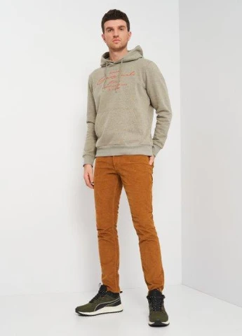 Худі,блідо-салатовий з принтом, JACK&JONES (255620716)