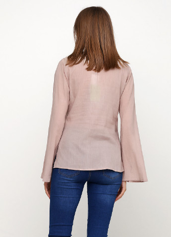 Светло-коричневая демисезонная блуза Violet