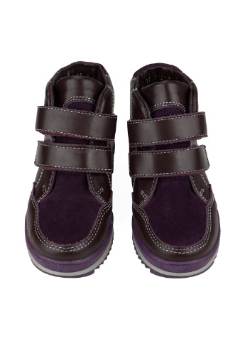 Фиолетовые повседневные осенние ботинки Miracle