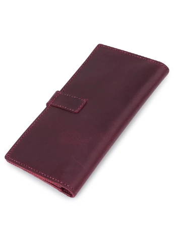 Женское кожаное портмоне 9х18х1 см Grande Pelle (252130771)