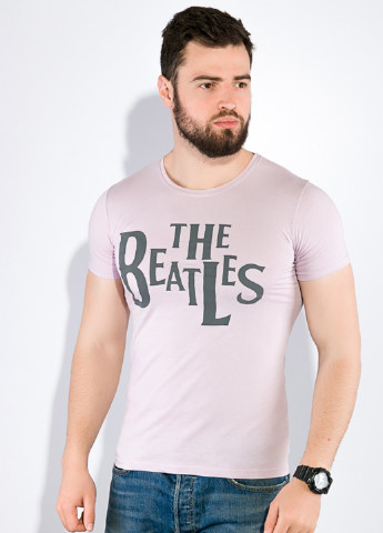Бледно-фиолетовая футболка Time of Style