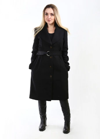 Черное демисезонное Пальто Guess