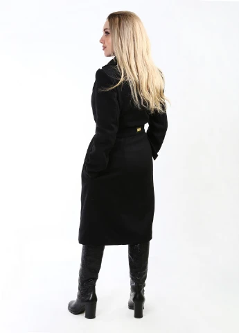 Черное демисезонное Пальто Guess
