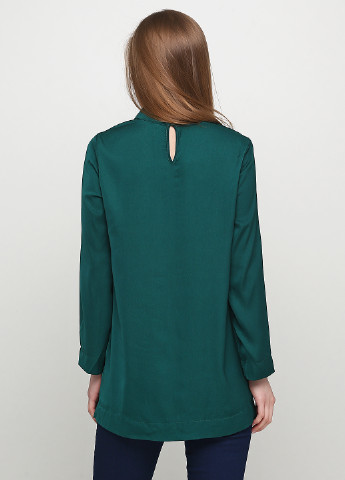 Темно-бирюзовая демисезонная блуза H&M