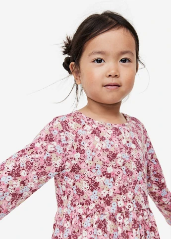 Рожево-лілова сукня H&M (299190093)
