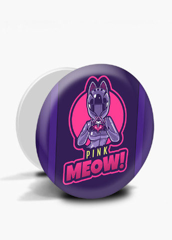 Попсокет (Popsockets) тримач для смартфону Фортнайт (Fortnite) (8754-1191) Чорний MobiPrint (216748543)