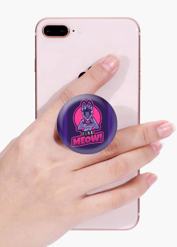 Попсокет (Popsockets) тримач для смартфону Фортнайт (Fortnite) (8754-1191) Чорний MobiPrint (216748543)