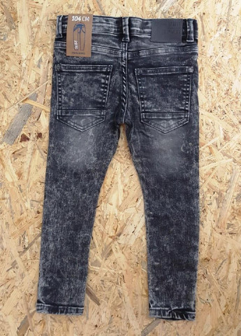 Темно-серые демисезонные зауженные джинсы Reserved