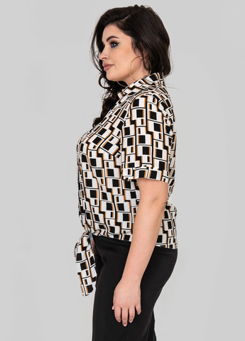 Комбинированная блуза A'll Posa