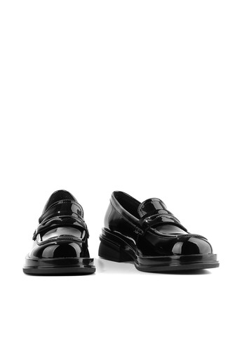 Le'BERDES Туфли лоферы черный з натуральная кожа, украина — демисезон (257469759)