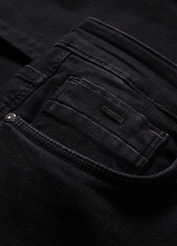 Черные демисезонные прямые джинсы C&A