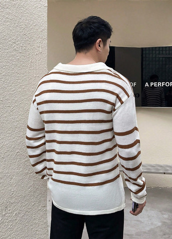 Білий демісезонний светр SHEIN