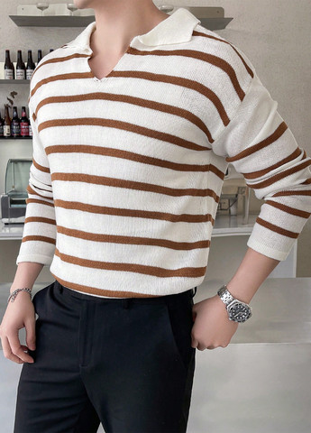 Білий демісезонний светр SHEIN