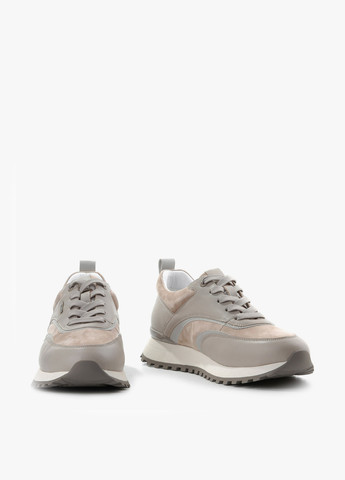 Кроссовки Le'BERDES серо-бежевые демисезоны (285500877)