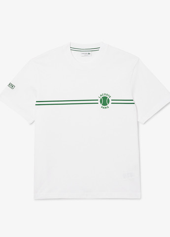 Біла футболка Lacoste