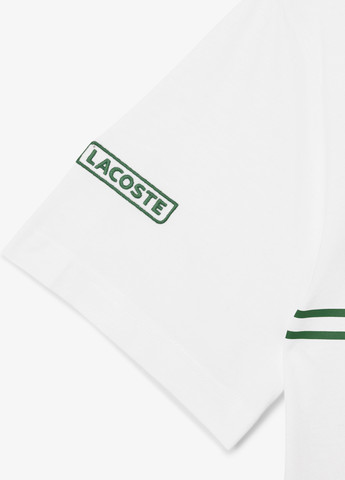 Біла футболка Lacoste