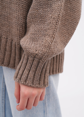 Кавовий зимовий джемпер джемпер EQUILIBRI