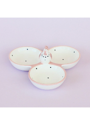 Мінажниця на 3 відділення Кіриця 6792 8.3х20.2х18.2 см No Brand (253868747)