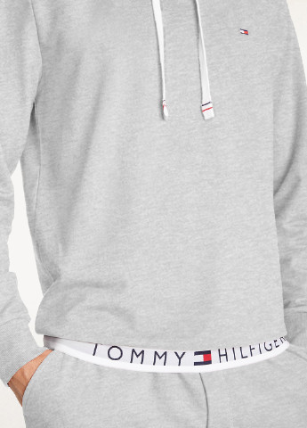 Сірий демісезонний костюм (худі, шорти) Tommy Hilfiger