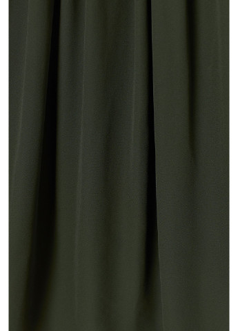Оливкова (хакі) кежуал плаття, сукня H&M однотонна