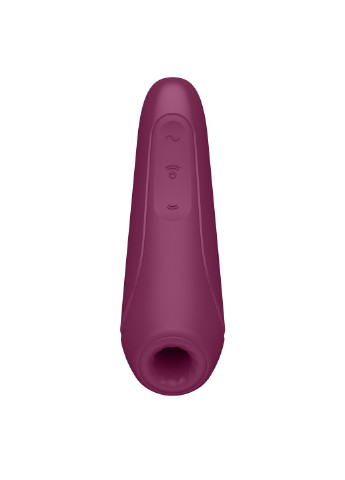 Вакуумный клиторальный стимулятор Curvy 1+ Rose Red Satisfyer (252146240)