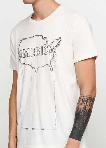 Молочная футболка Ralph Lauren