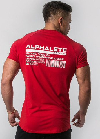 Червона футболка Alpha