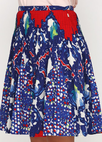 Разноцветная кэжуал с абстрактным узором юбка Dept клешированная