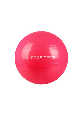 М'яч для фітнесу Profit Ball 65 см червоний (фітбол, гімнастичний м'яч для вагітних) PB-65-R EasyFit (243205447)