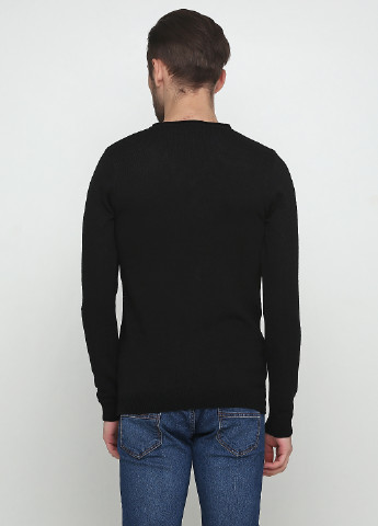 Черный демисезонный пуловер пуловер Xagon Man