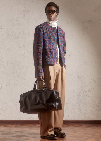 Комбинированная демисезонная куртка куртка-пиджак SHEIN