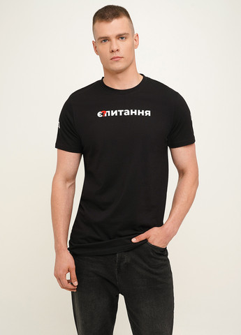 Черная мужская футболка Kasta x ЄП