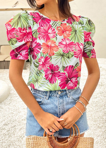 Комбінована блуза SHEIN