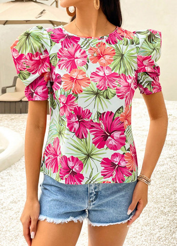 Комбінована блуза SHEIN