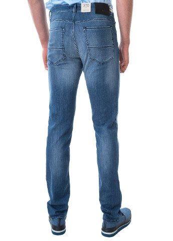 Синие летние джинсы Trussardi Jeans