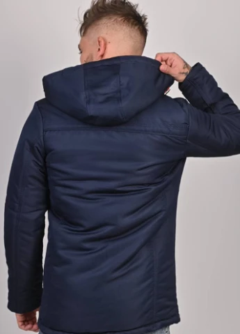 Синяя демисезонная куртка Let's Shop