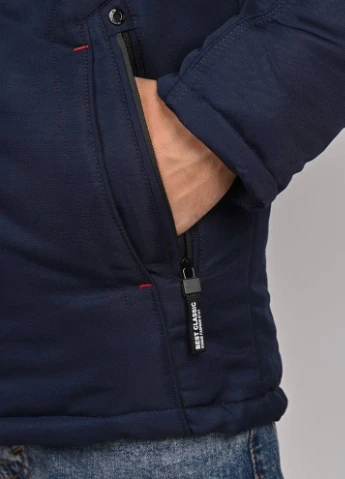 Синяя демисезонная куртка Let's Shop
