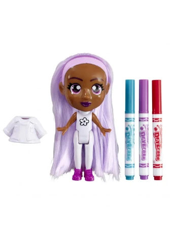 Набір для творчості Colour n Style Стильні дівчата Віолетта (918939.005) Crayola (254080317)