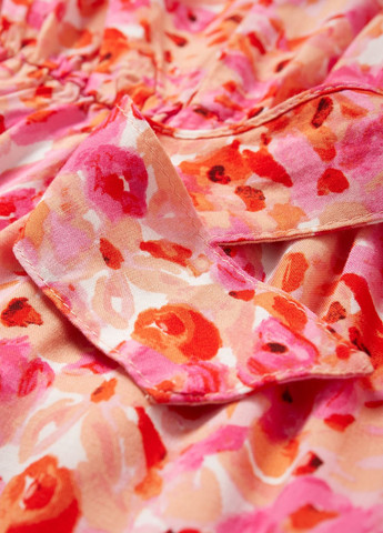 Рожева кежуал сукня а-силует C&A з квітковим принтом