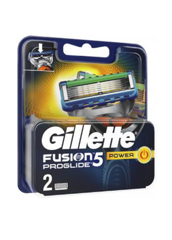 Змінні картриджі для гоління Fusion5 ProGlide Power (2 шт.) Gillette (138200756)