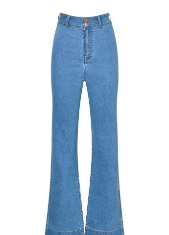 Синие демисезонные джинсы Boohoo