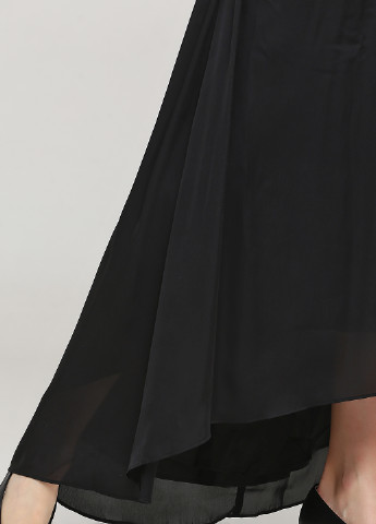 Черная кэжуал однотонная юбка Ashley Brooke клешированная