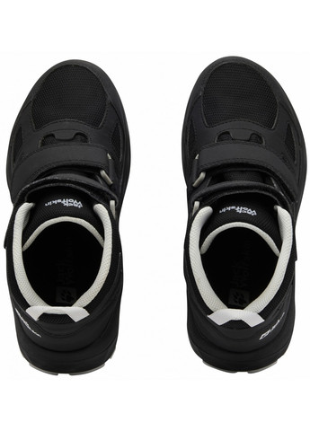 Черные спортивные осенние ботинки Jack Wolfskin