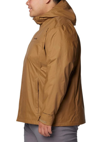 Коричневая демисезонная ветровка Columbia