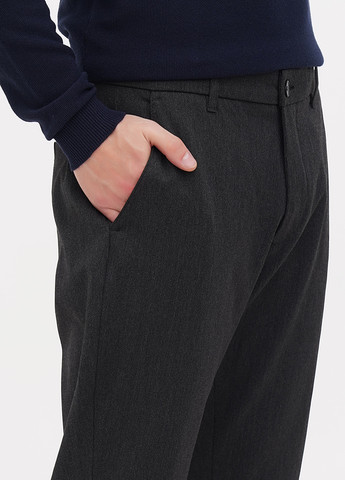 Серые кэжуал демисезонные зауженные брюки Minimum